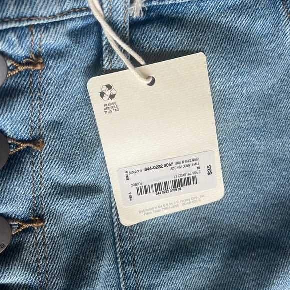 a.n.a High-Rise Shortie Short Jean Short NWT - Picture 6 of 6